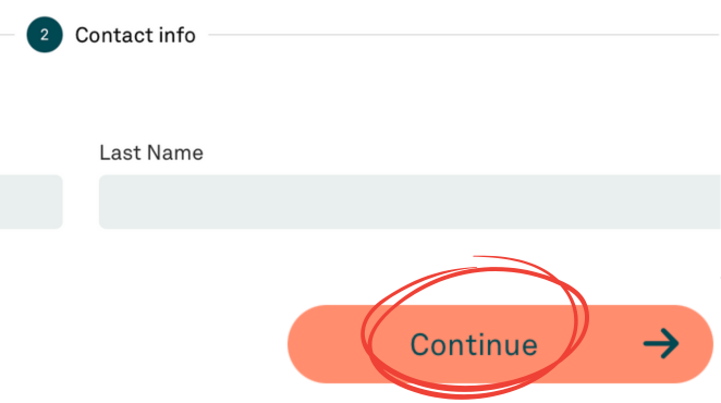 Step 4: Contact and insurance details
